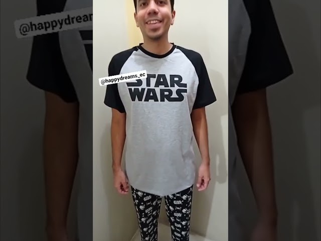 Vídeo relacionado con Star Wars Pijama | Pijama Hombre Algodon | Pijamas Corto Azul Size X-Large