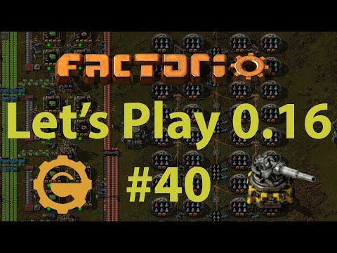 Factorio 0.16 Let's Play #40 - Building the iron smelting area