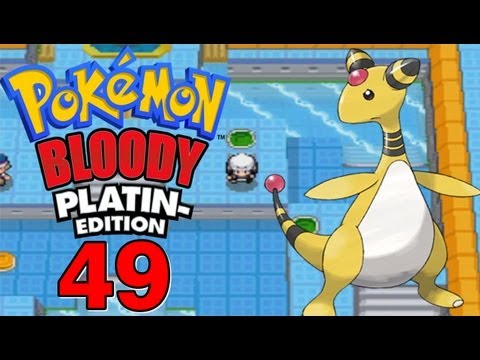 Let's Play Pokemon Bloody Platin [Nuzlocke-Challenge] Part 49 Ah es ist nass !