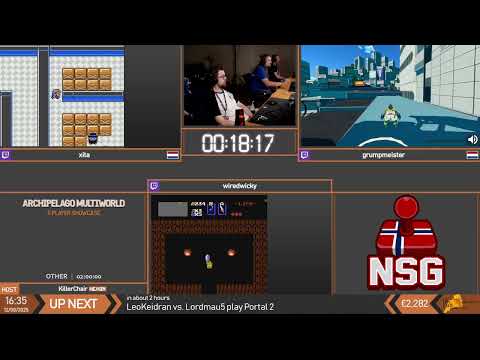 Archipelago Multiworld | 3P Showcase Speedrun by Wiredwicky & xita & Grumpmeister | BSG Annual 2025