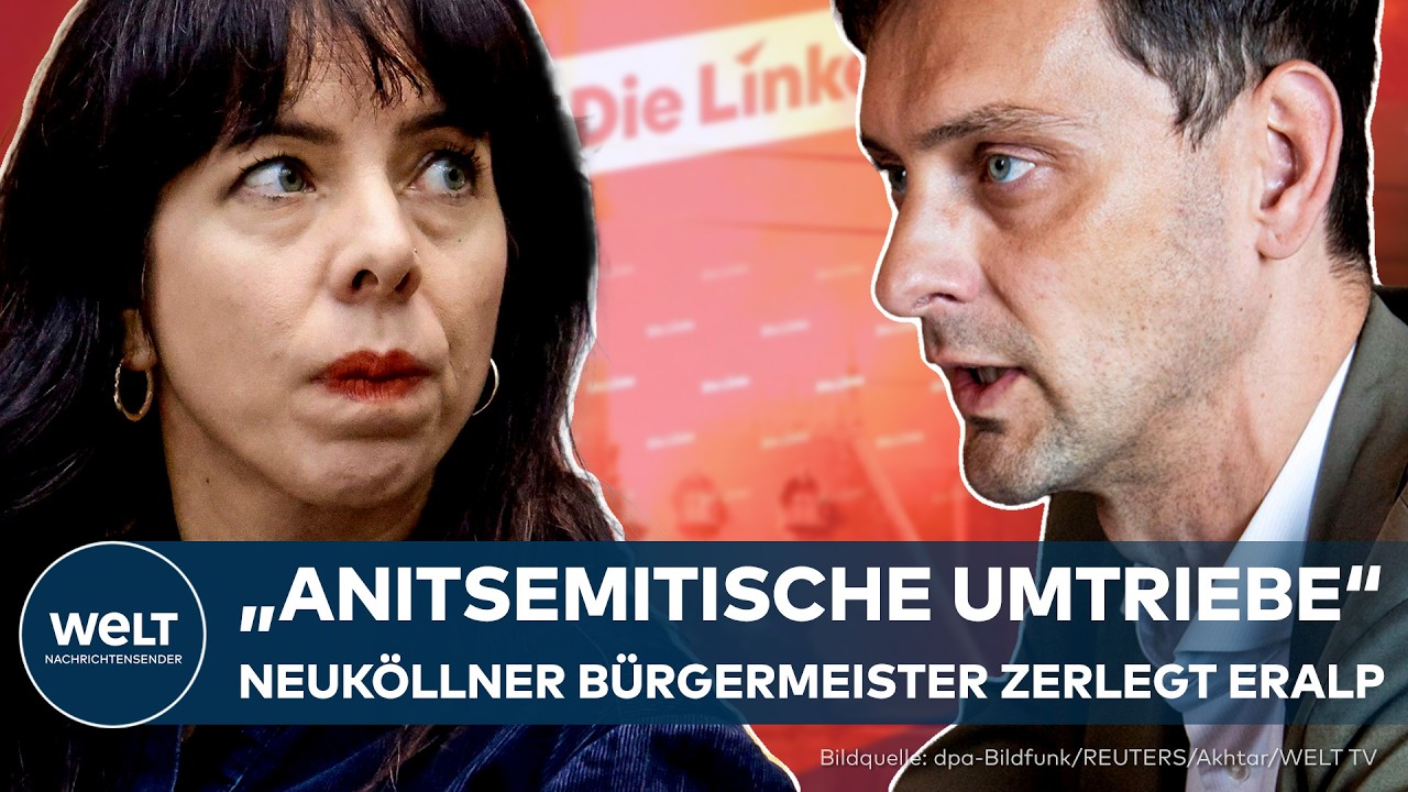 BERLIN: "Antisemitische Umtriebe" – Neuköllner Bürgermeister Hikel zerlegt Elif Eralp