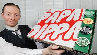 Papa John's NEW Papa Dippa Pizza Review!