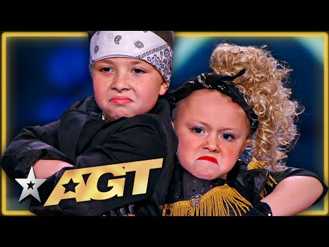 SWEET Kid Dance Duo Bring ATTITUDE to America's Got Talent!