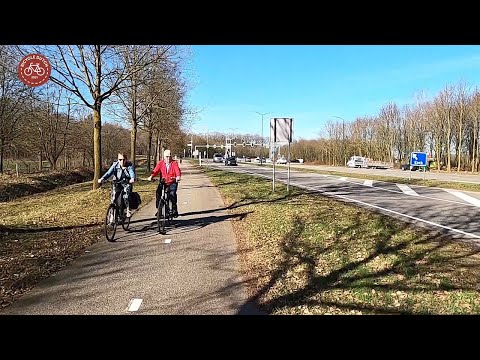 Bike Ride from Eindhoven to 's-Hertogenbosch, NL (Real-time)