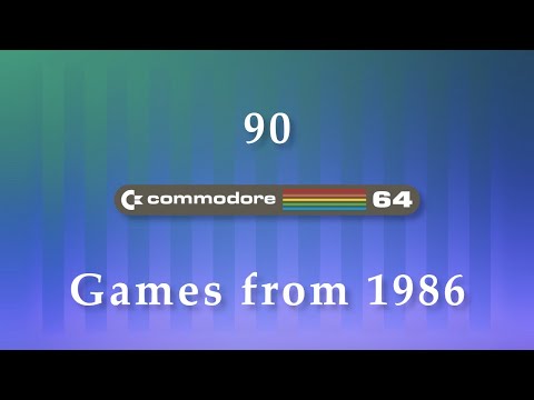 90 Commodore 64 Games from 1986