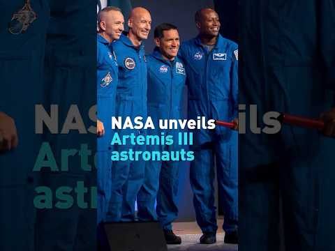 NASA unveils Artemis III astronauts