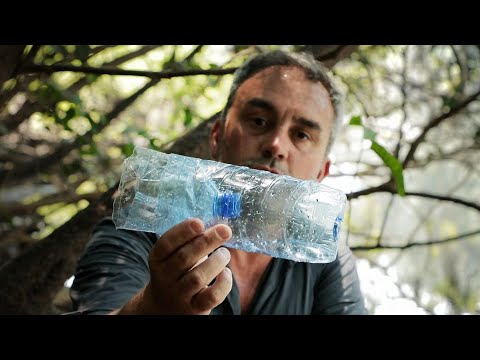 TECHNIQUE DE SURVIE : Comment fabriquer un piège à poisson - Cyril Chauquet