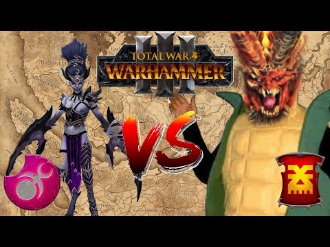 SLAANESH GONE WILD | Slaanesh vs Khorne - Total War Warhammer 3 Domination Mode