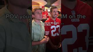 Losing $1 Million on a Super Bowl bet 😭
