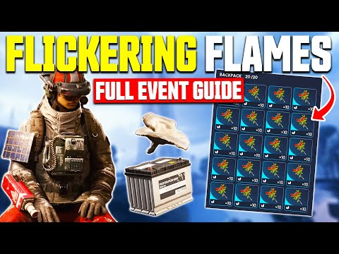How To Complete Flickering Flames Event FAST // ARC Raiders Winter Event Guide