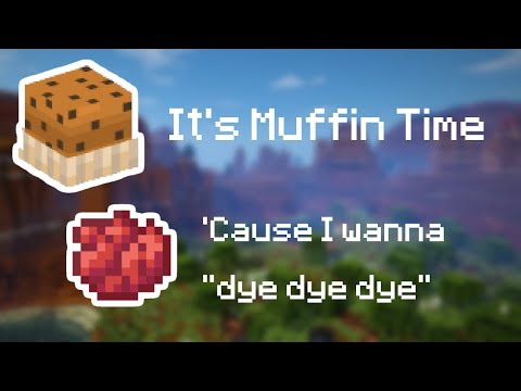 The Muffin Song but every line of the song is a Minecraft item