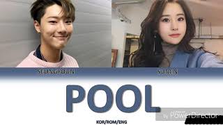 WOODZ - Pool [ENGLISH / KOR / ROM COLOR CODED LYRICS] feat. SUMIN