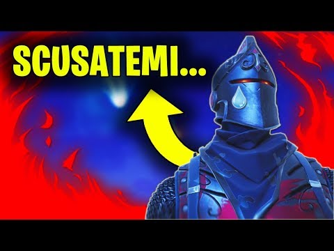 IL CAVALIERE NERO CHIEDE SCUSA AD IKONIK E A CRUSH ! - Fortnite