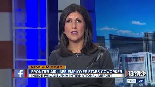 Frontier Airlines employee stabs, kills coworker