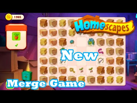 Homescapes Merge Game New Part 1 HD 3 - match puzzle Gameplay | android | IOS | GameGo Game