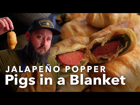 Jalapeño Popper Pigs in a Blanket | Party Food Game Changer