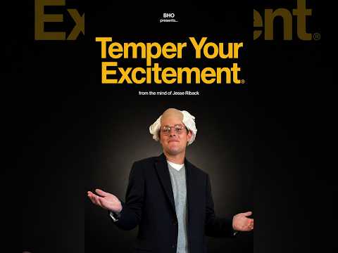 Temper Your Excitement video thumbnail