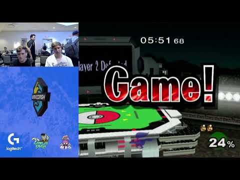 WaveDash 2023 Winners Round 1 - Phorox (Dr.Mario) Vs. Spike (fox) - SSBM Tournament