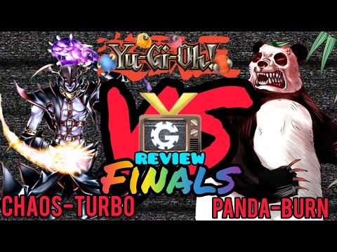 Dueling Book FINALS!!! | Panda Burn VS Chaos Turbo Match Duel Review | Yu-Gi-Oh! Goat Format