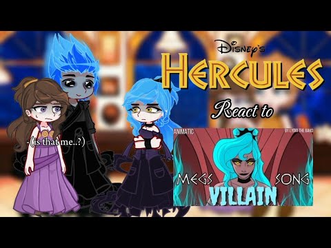 ||Hercules react to Meg's villain song by Lydia the Bard||Disney Hercules||GL2||