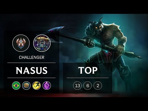 Nasus Top vs Ornn - BR Challenger Patch 9.1