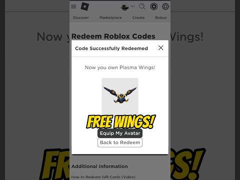 How I got Free Plasma Wings!