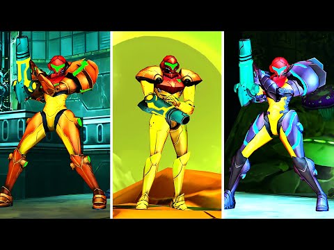 Metroid: Samus Returns 4K - All Suit Upgrades