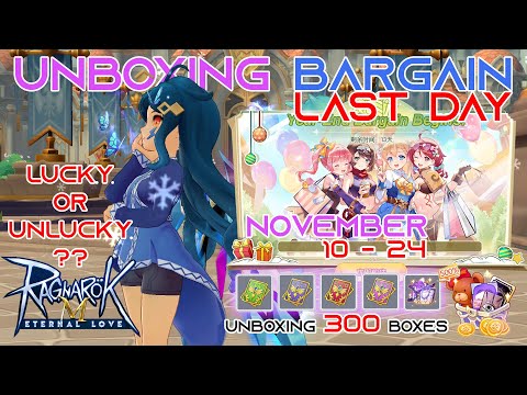 Ragnarok M Eternal Love - Unboxing Bargain Box Last Day SEA