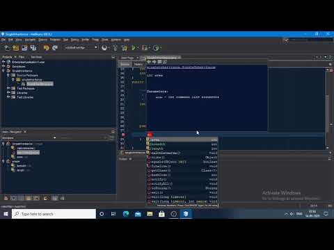 Java Program To Demonstrate Single Inheritance