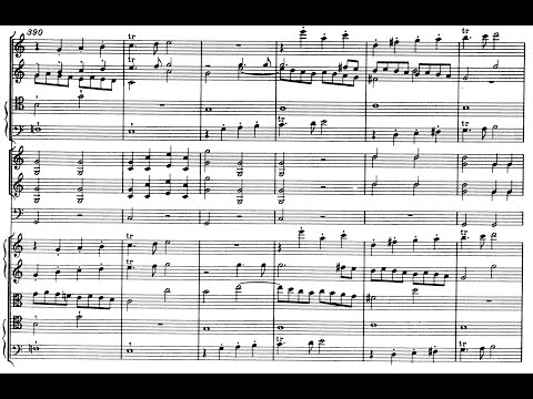 Mozart - Symphony No. 41 "Jupiter" IV. Molto Allegro SCROLLING SCORE