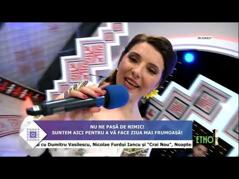 Lacramioara Dirlea - Haida hai ca la noi - ETNO Tv - "MATINALI SI POPULARI"