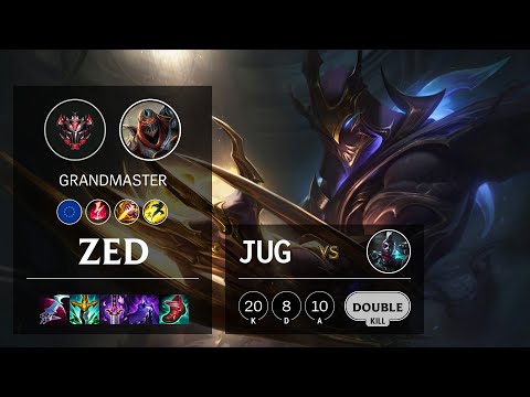 Zed Jungle vs Ekko - EUW Grandmaster Patch 11.20