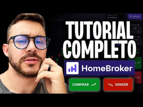 HOMEBROKER TUTORIAL COMPLETO! GUIA PARA INICIANTES! 100 REAIS POR DIA!