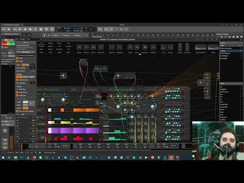 Bitwig's Note Grid - Demonstrating possibilities for creating glitchy/ wacky chord progresions.
