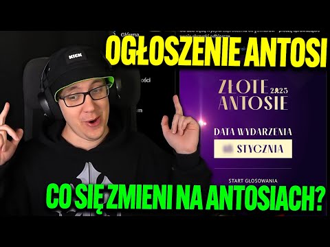 SUCHAR OGŁOSZENIE ZŁOTYCH ANTOSI, PIERWSZE ZAPROSZENIA, BAN PAGO, DRUNK STREAM MAMMONA