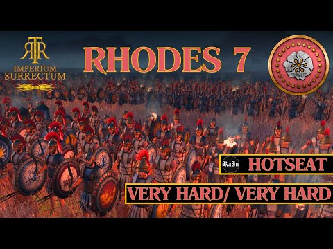 DOWN THE NILE! - Rhodes Hotseat Campaign Ep #7 - RTR Imperium Surrectum - w/@RatherIncoherent