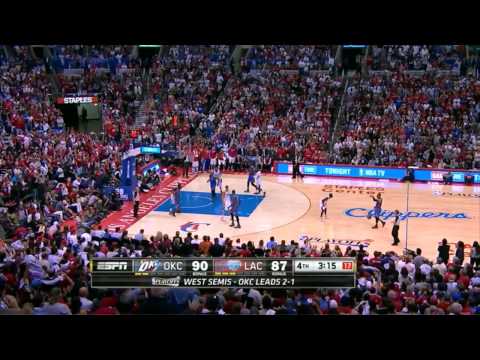 Clippers Game 4 Comeback Win vs Thunder - Fourth Quarter Highlights