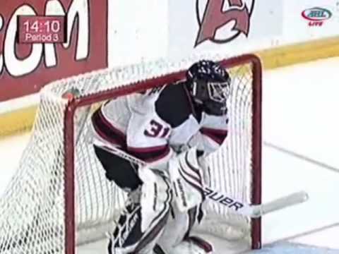 Eric Tangradi goal - 11/16/2010 vs. Albany Devils