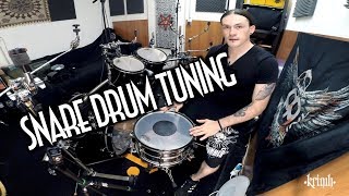 Video thumbnail for KRIMH - Snare Drum Tuning by KRIMH Drummer