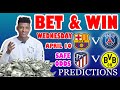 Football Prediction Today 10-04-2024 |  Betting tips Today | Europa champions League