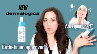 NEW DERMALOGICA CIRCULAR HYDRATION SERUM Review & Demo! Esthetician approved