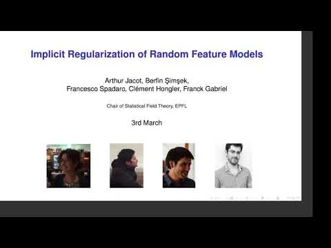Implicit Regularization of Random Feature Models - ICML 2020