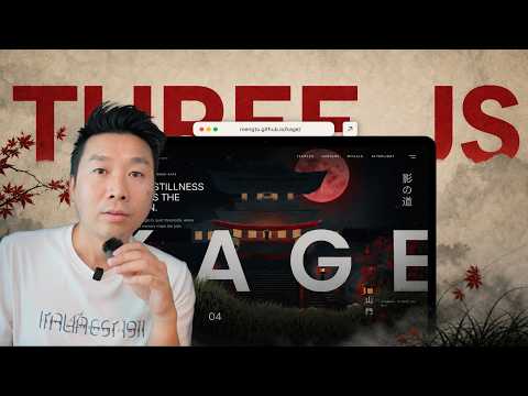 How I Build Insane Three.js Websites With Claude Opus 5 thumbnail