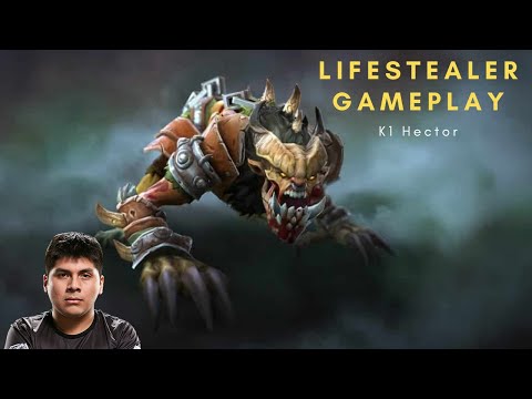 K1 Hector - Lifestealer Carry | Patch 7.27d | Player Perspective - Dota 2 Gameplay