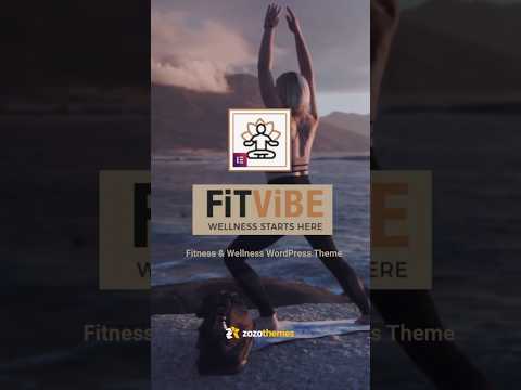 🏋️ FitVibe – Fitness & Wellness WordPress Theme | Complete Theme Overview