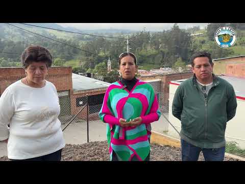 Construcción del nuevo parque infantil en Pasca, Cundinamarca.