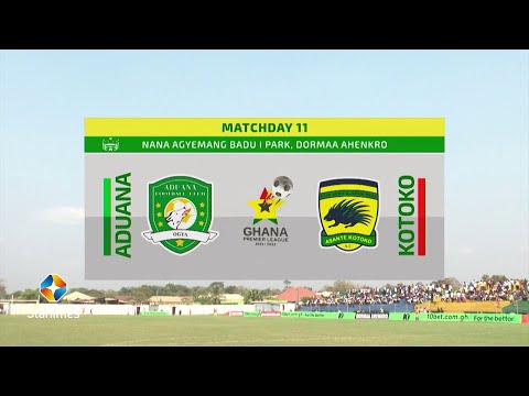 ADUANA STARS 0 : 2 ASANTE KOTOKO - EXTENDED HIGHLIGHTS | WK 11