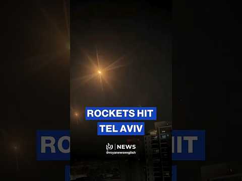 Iranian rockets slam Tel Aviv as Iron Dome intercepts multiple missiles
