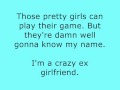 Miranda Lambert- Crazy Ex Girlfriend lyrics