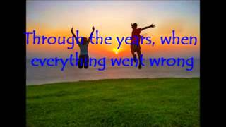 Through The Years  - Kenny Rogers ( with lyrics )